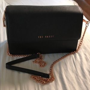 Ted Baker Black W/ Rose Gold Bag